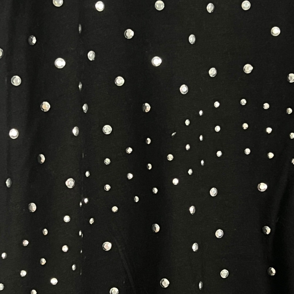Venus Studded Strappy Tank Top Cami XS Black Y2K Cruise - Picture 10 of 15